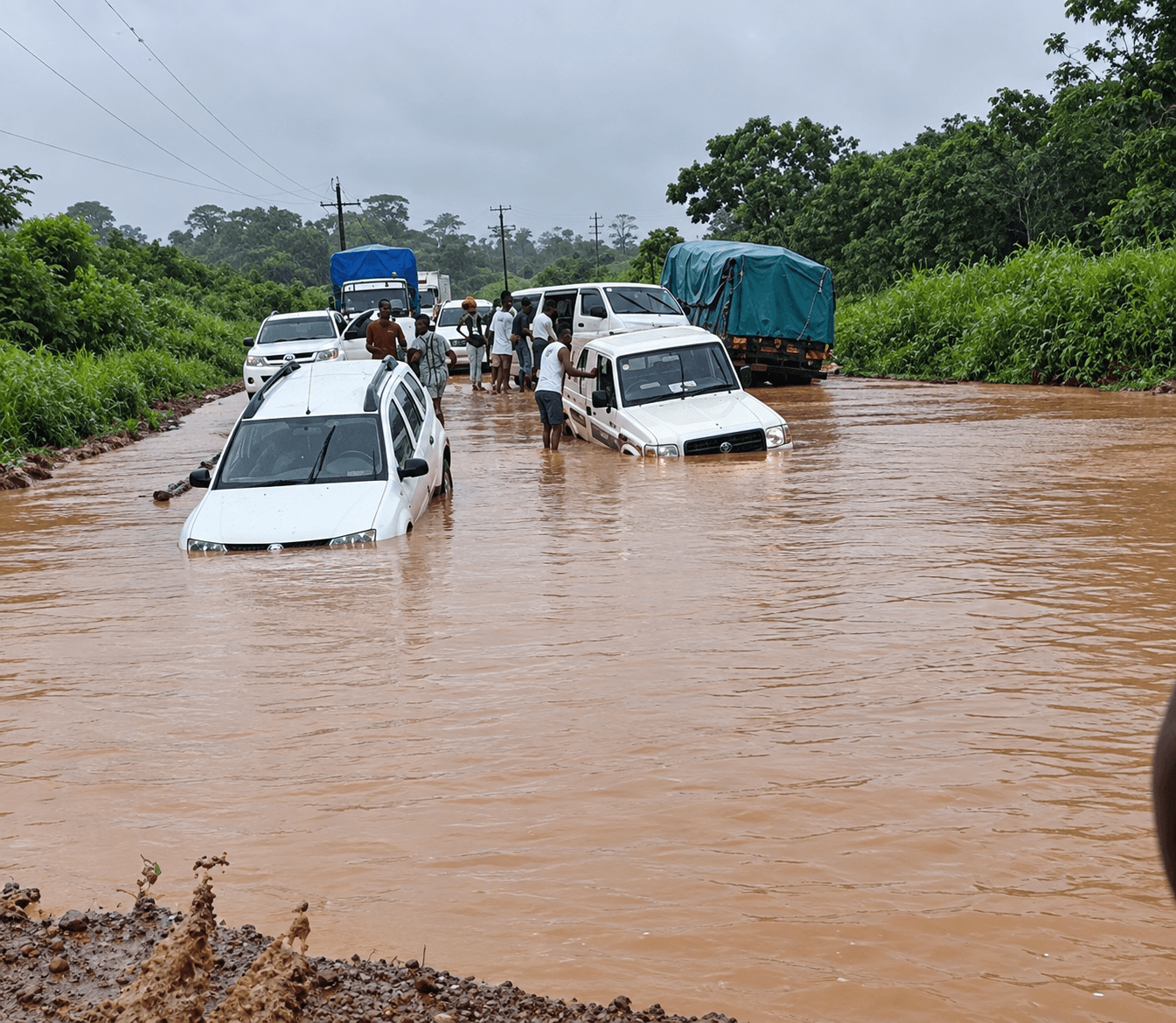 Les Conséquences du changement climatique sur les enfants au Gabon.